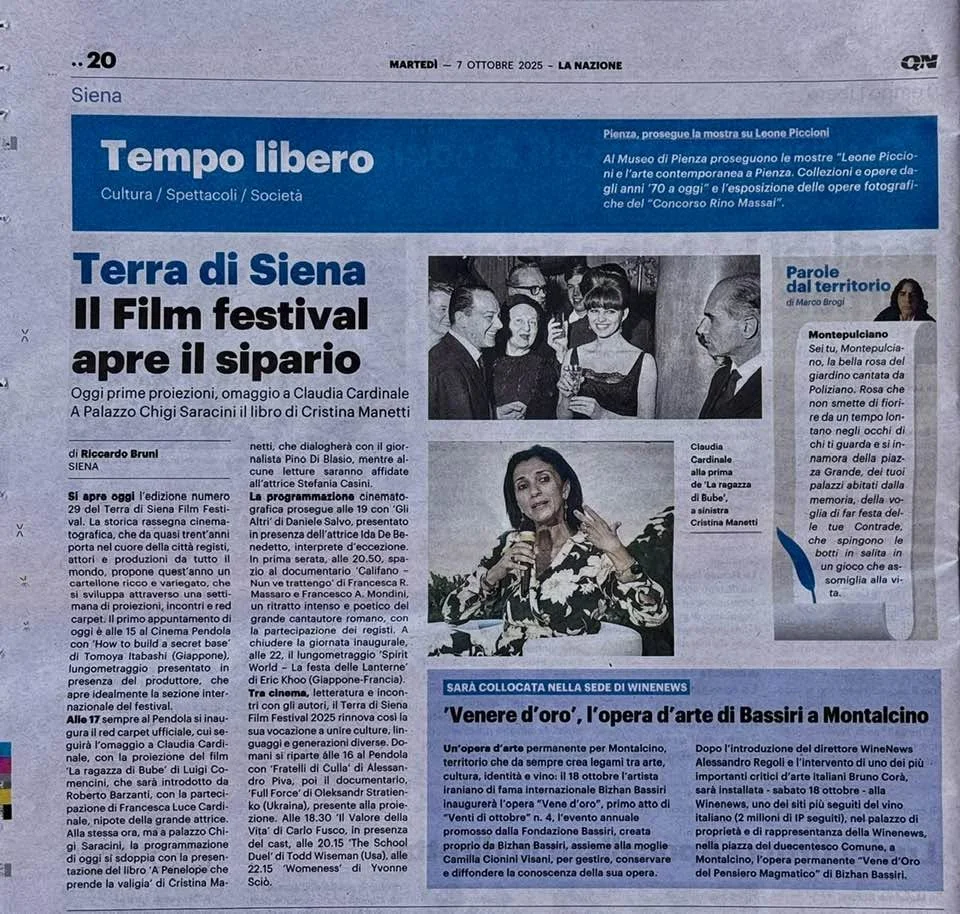 Rassegna Stampa 29° Terra di Siena International Film Festival 2025